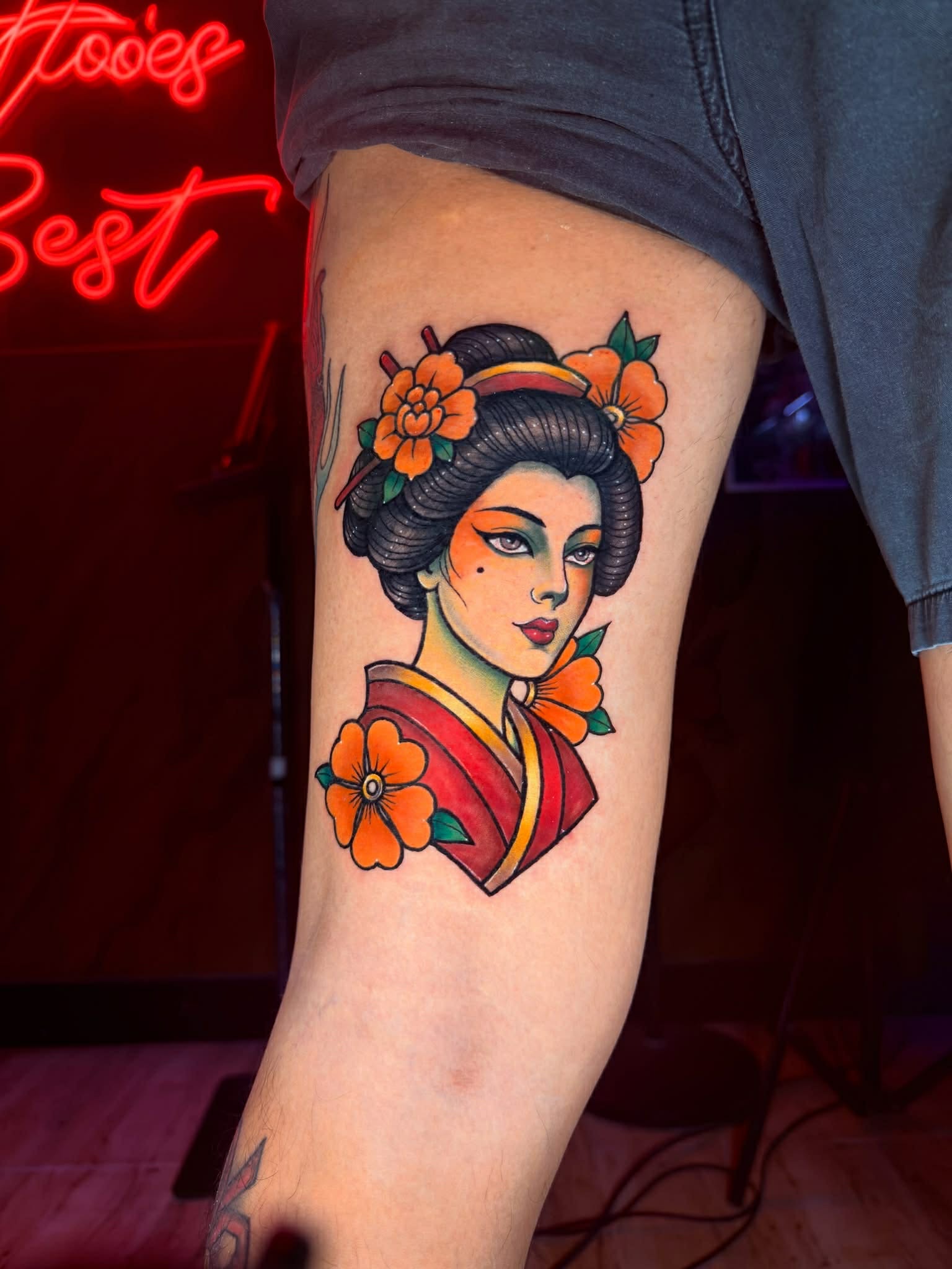 Traditional tattoo style by Jayson Alejo